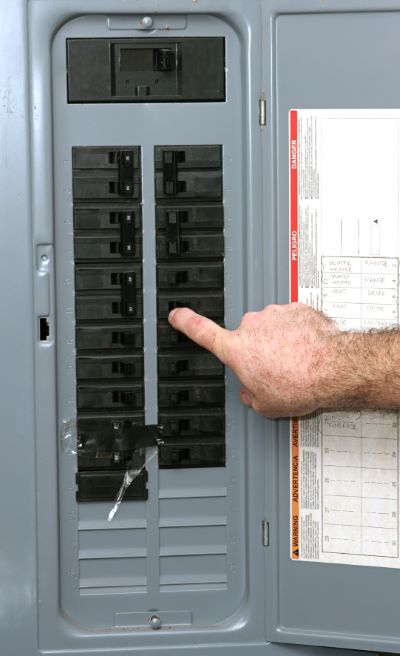 Electrical panel upgrades in Dublin by PTI Electric, Plumbing, & HVAC