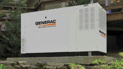 Generac generator installed in Powell, OH by PTI Electric, Plumbing, & HVAC.