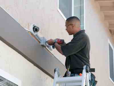 Security system repair by PTI Electric, Plumbing, & HVAC